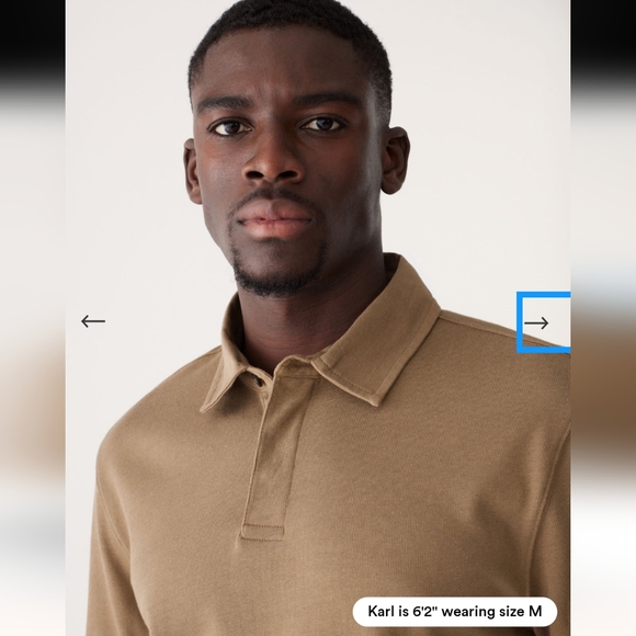 Frank and Oak Mens Rugby Polo - Picture 2 of 12